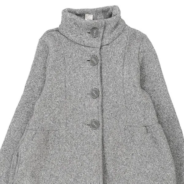 Age 13-14 Patagonia Coat - XL Grey Wool Blend