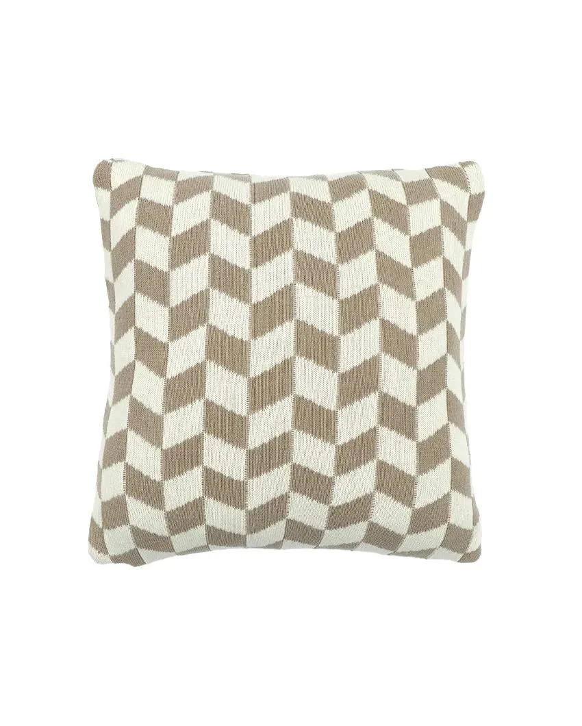 Alberio Cotton Cushion Cover | 16 x 16 inches