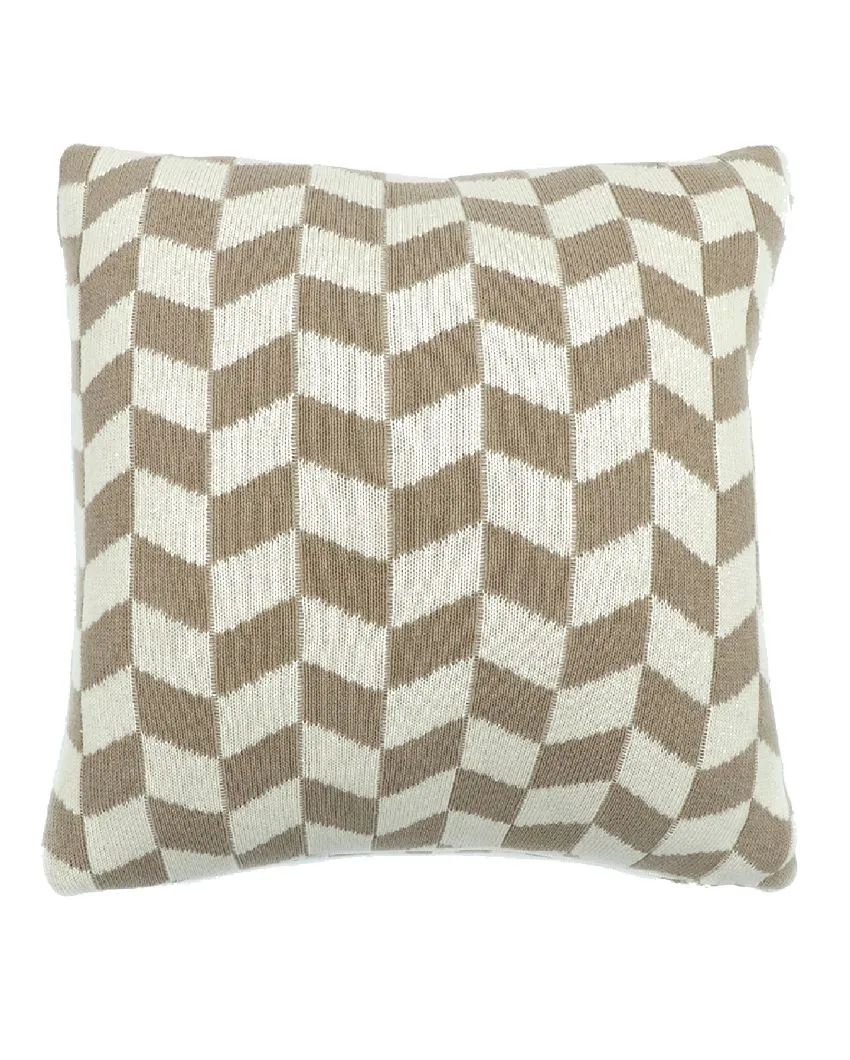 Alberio Cotton Cushion Cover | 16 x 16 inches