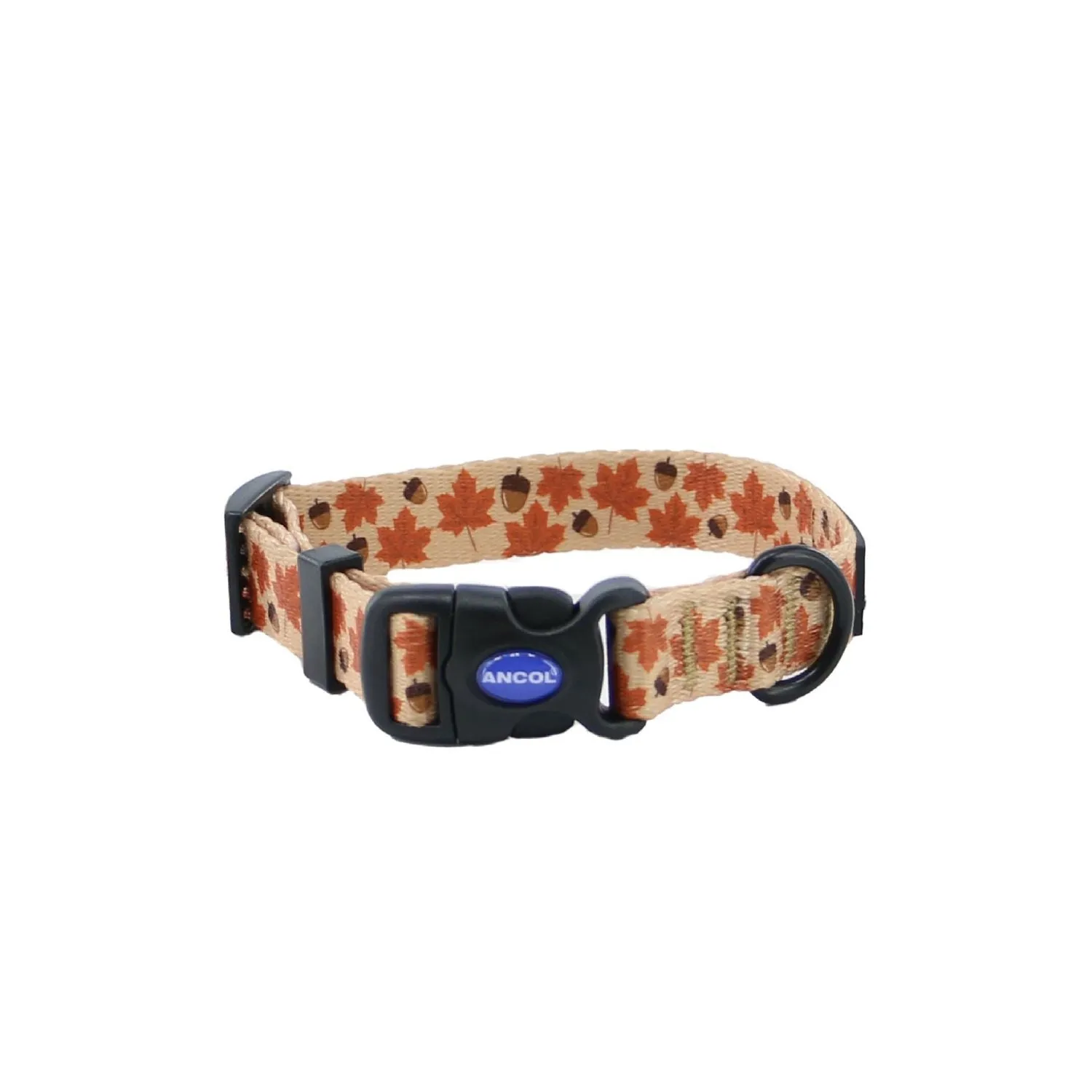 Ancol Soho Maple Leaf Dog Collar - Autumn Dog Collar