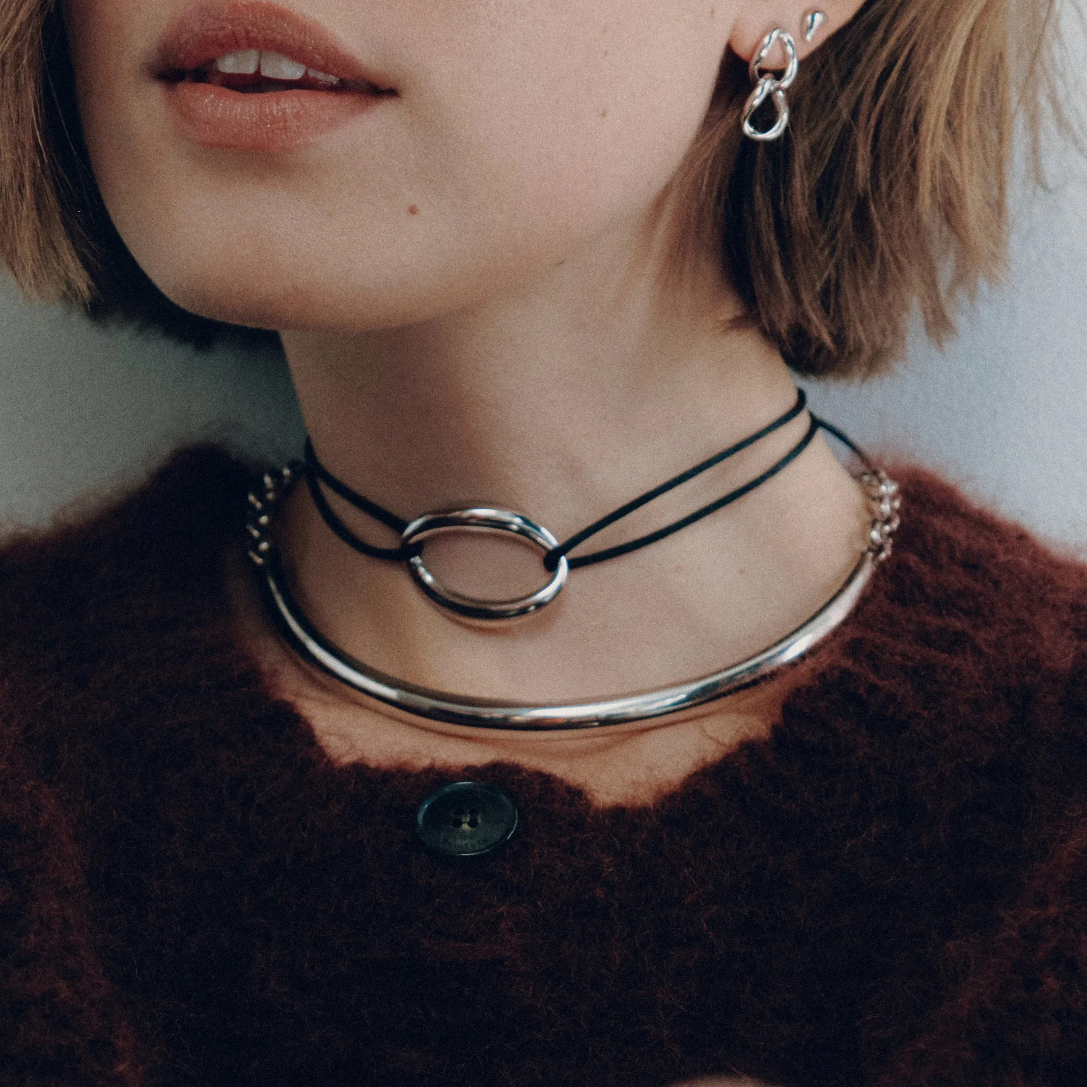 Arc Collar - Silver