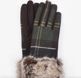 Barbour Women Gloves Ridley Tartan