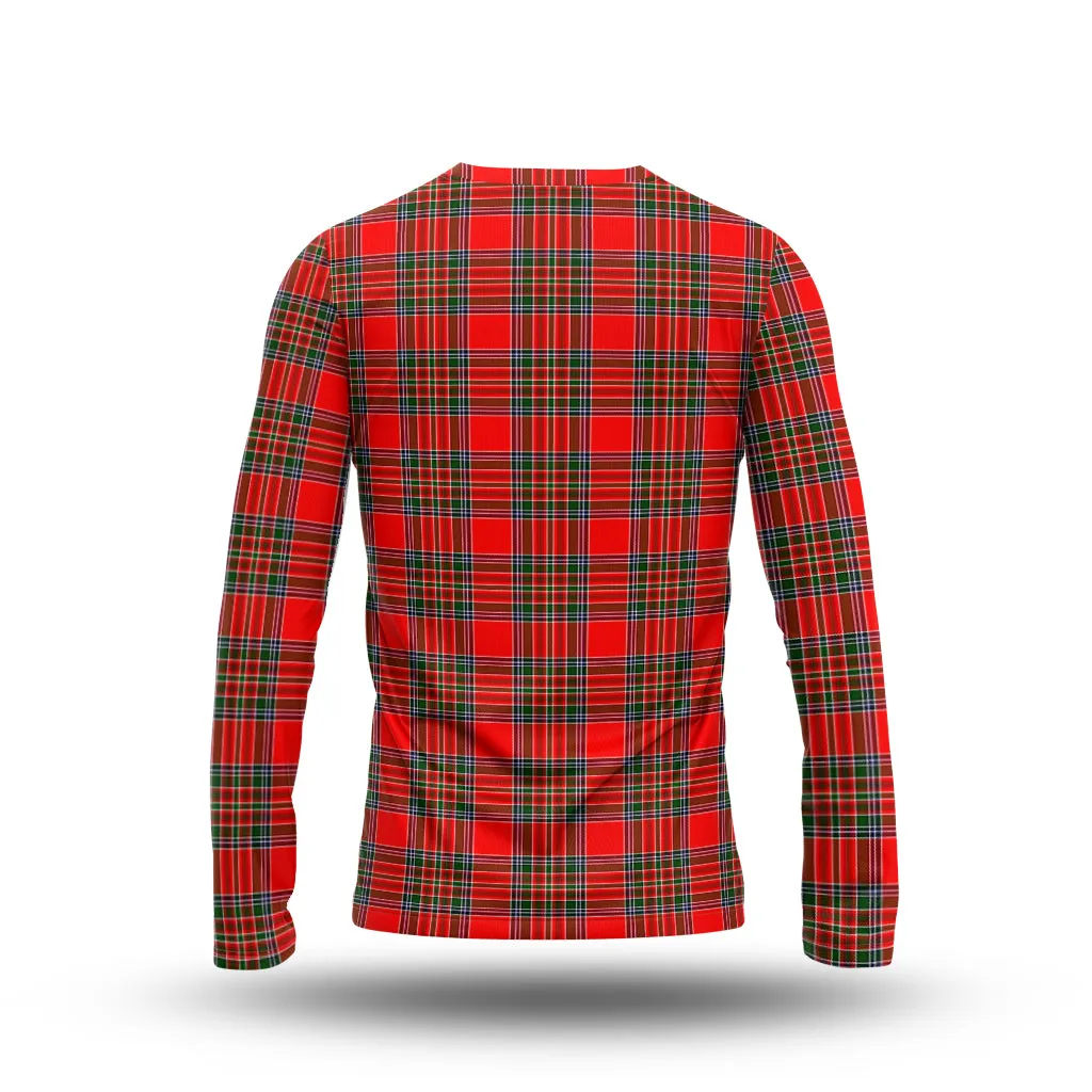 Binning Tartan Long Sleeve T-Shirt with Family Crest