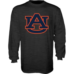 Blue 84 Men's Auburn Tigers Long Sleeve T Shirt Dark Heather Icon, Dark Heather, XX-Large