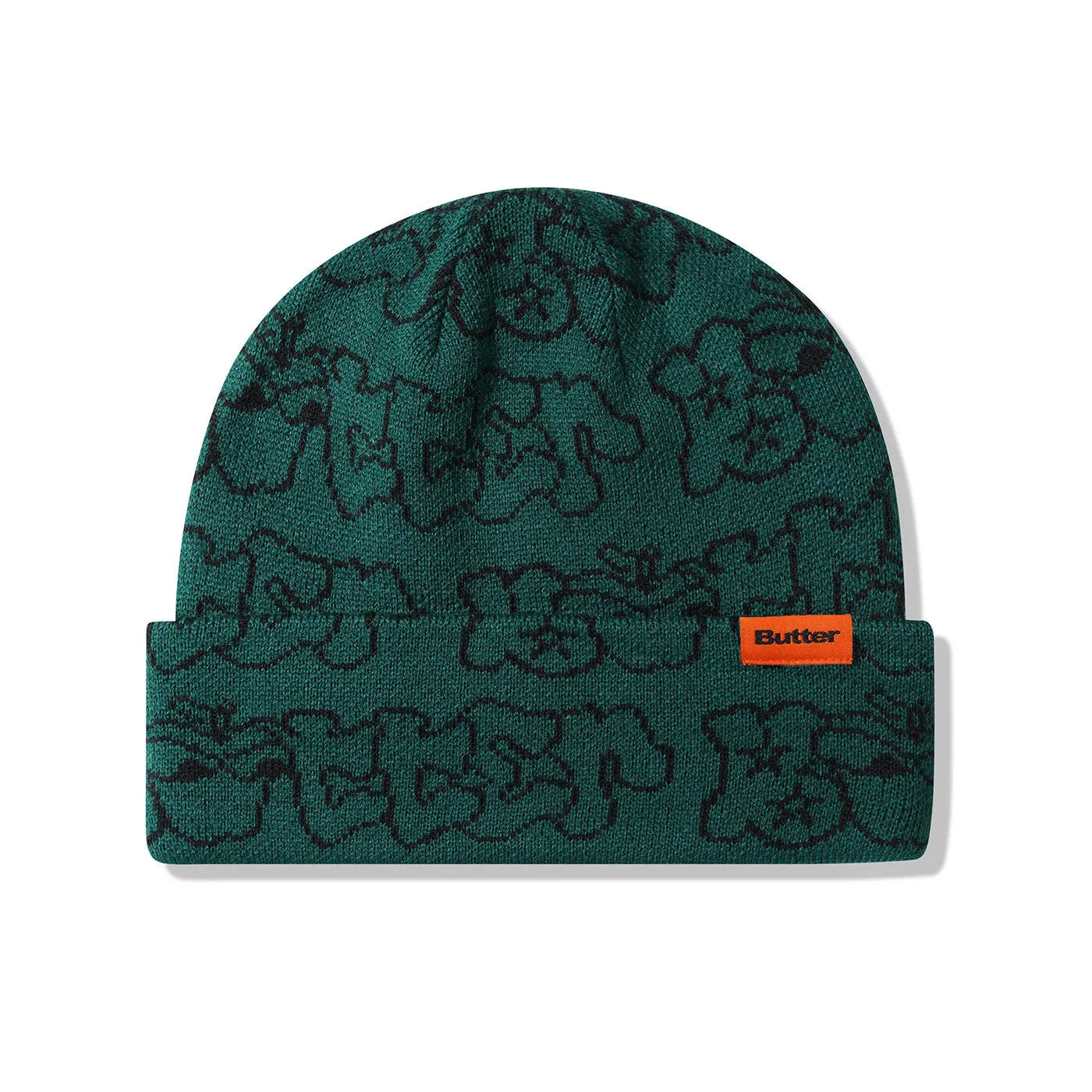 Butter Goods Big Apple Cuff Beanie - Green