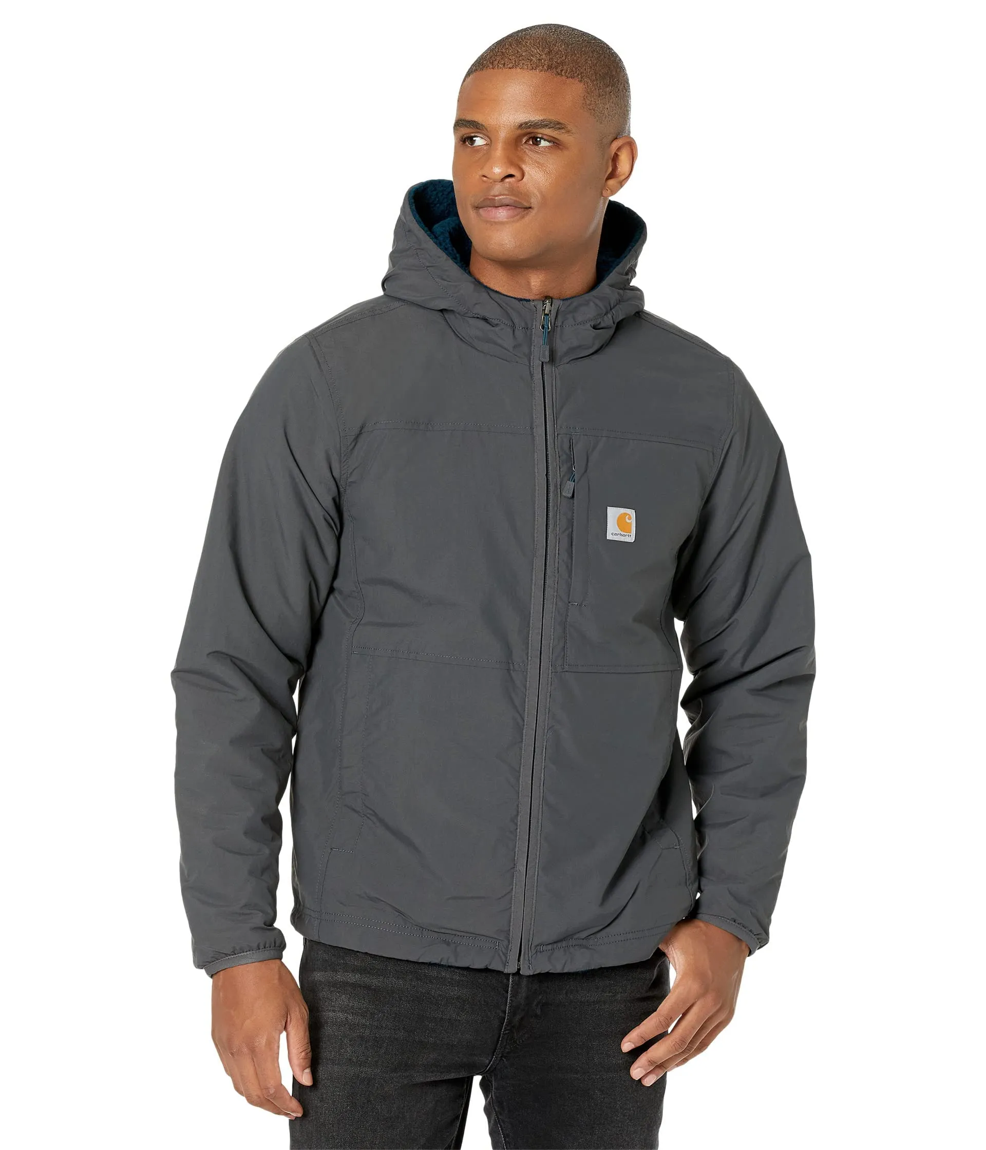 Carhartt 104992 Men's Rain Defender Relaxed Fit Fleece Reversible Jacket