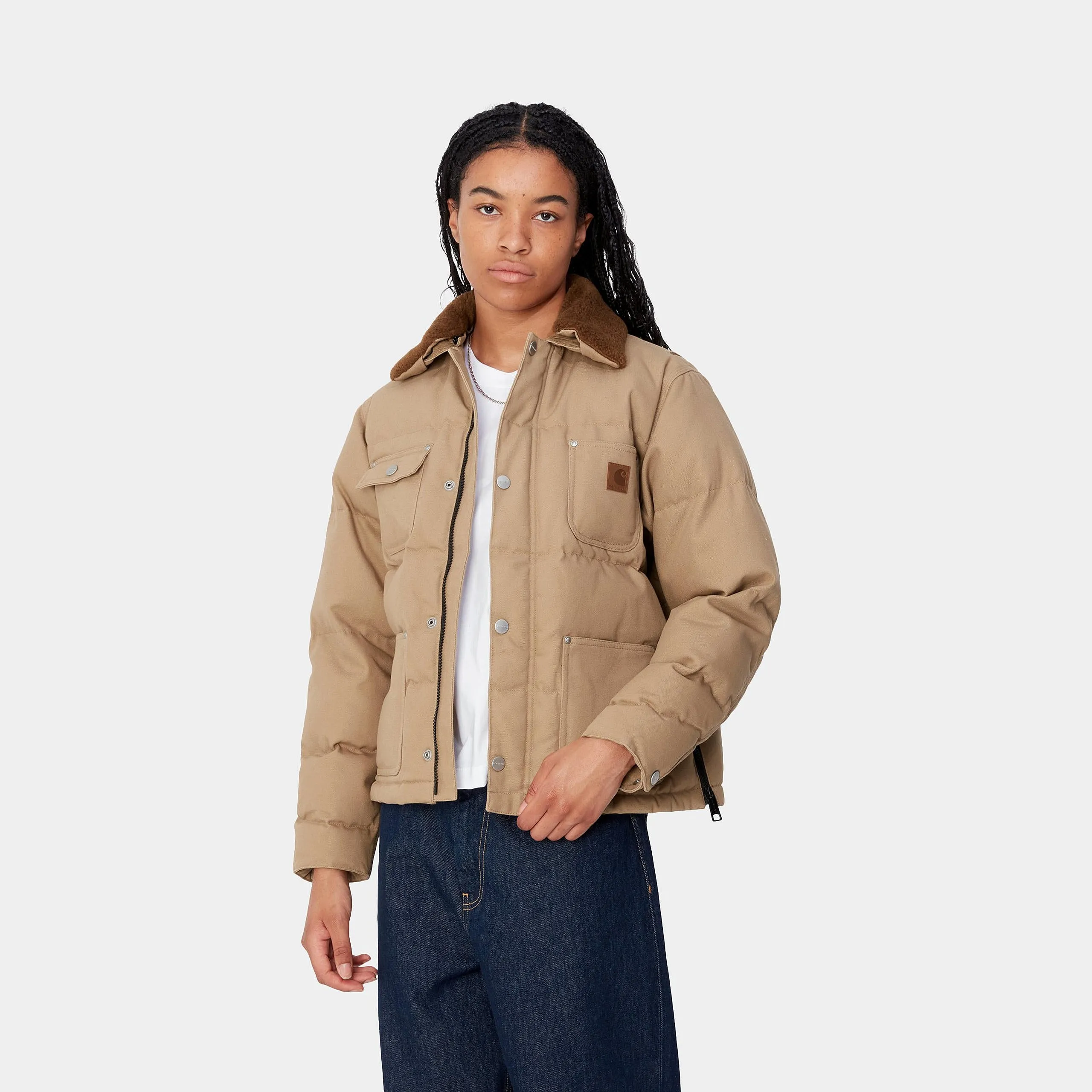 Carhartt WIP Womens Rayley Jacket - Peanut