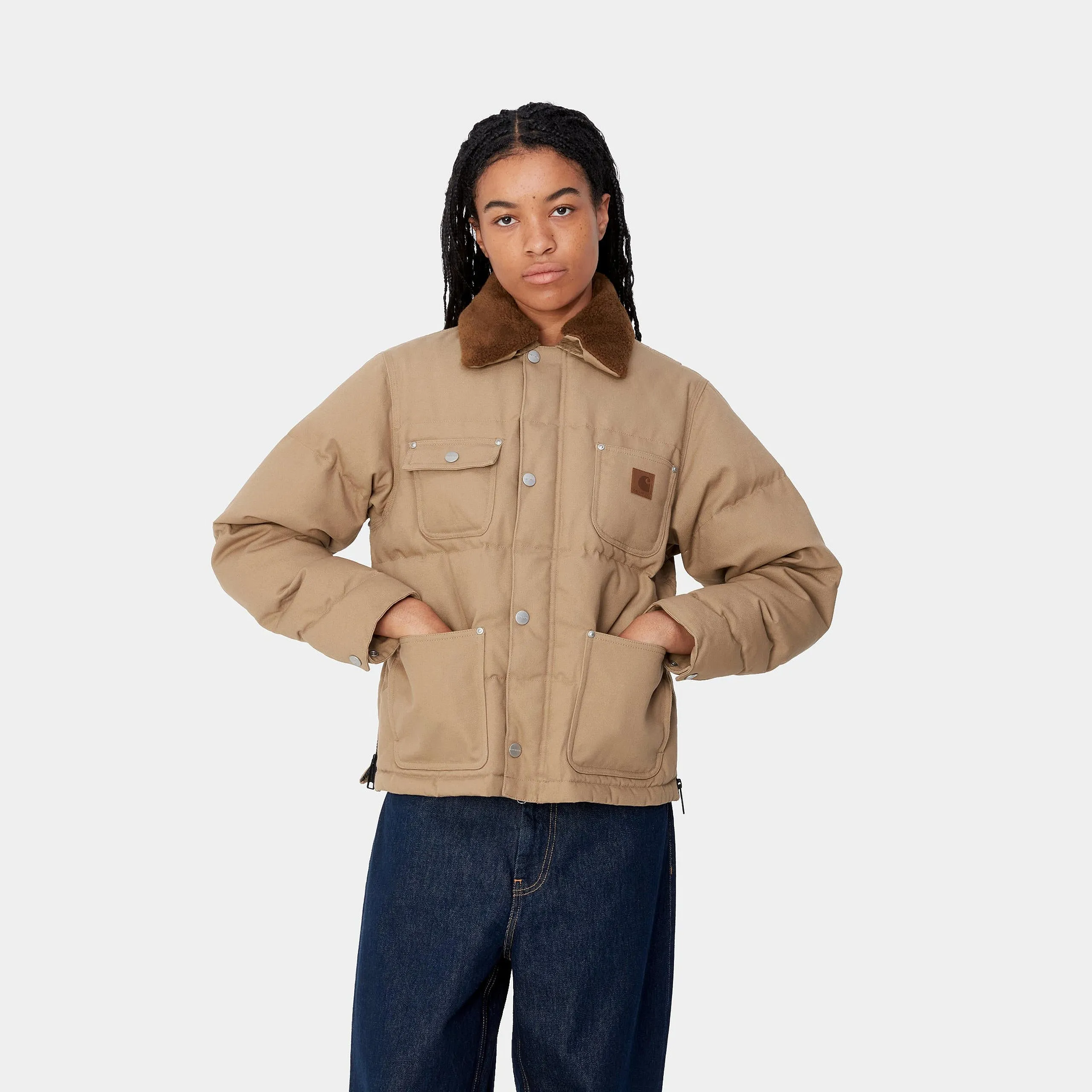 Carhartt WIP Womens Rayley Jacket - Peanut