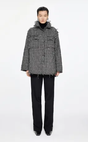 Coat / JNBY Oversized Jacquard Down Coat