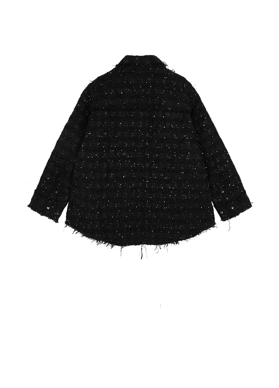 Coat / JNBY Oversized Jacquard Down Coat