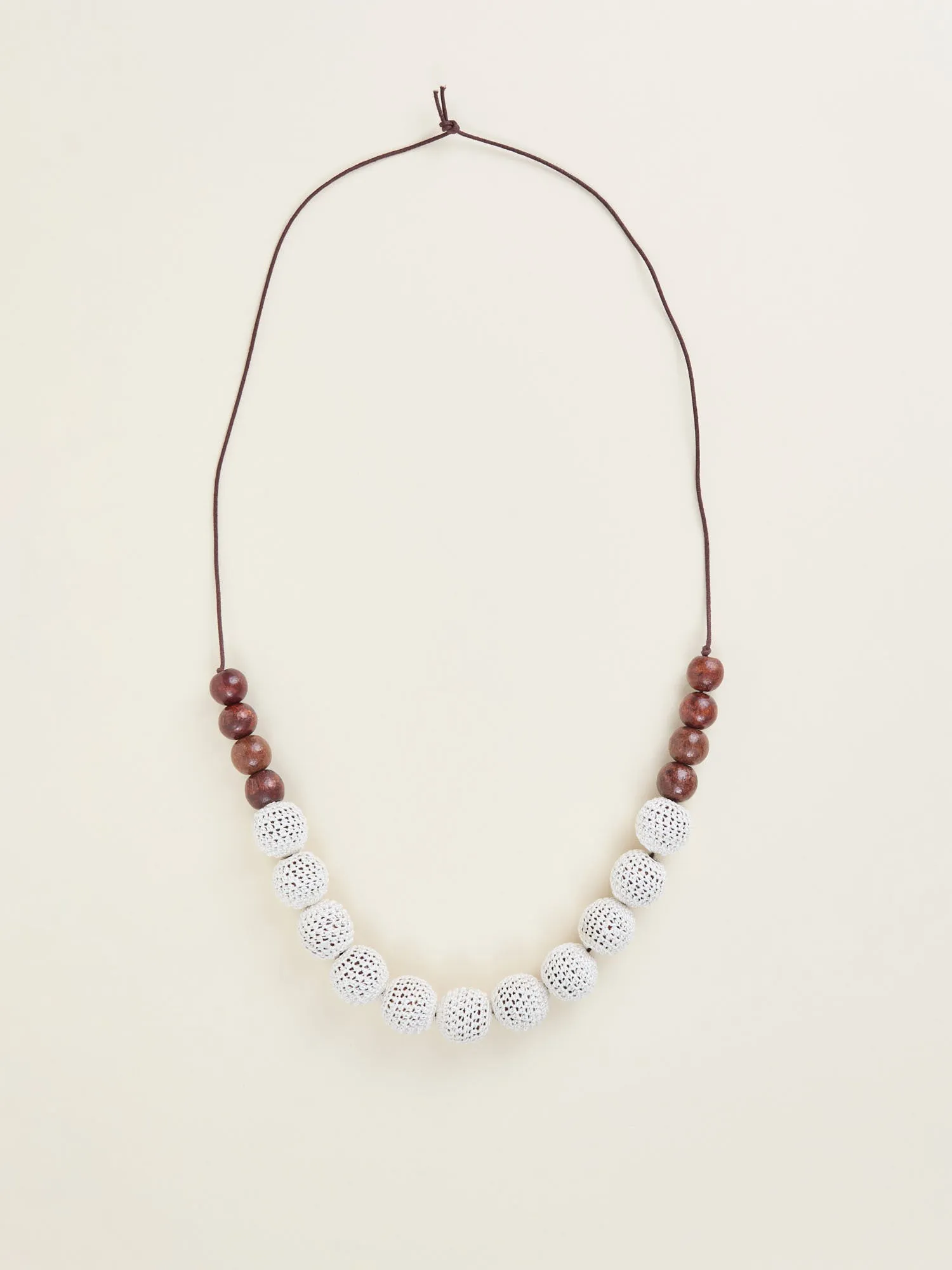 Collar Bali Toste & White