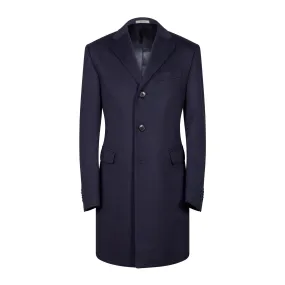 CORNELIANI Wool Top Coat NAVY REG