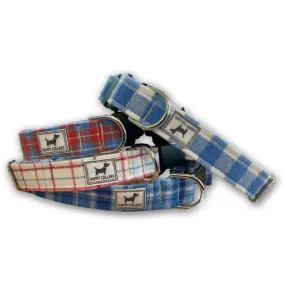 Cozy Cabin Flannel Dog Collars