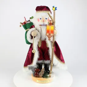 Cozy Woodland Santa