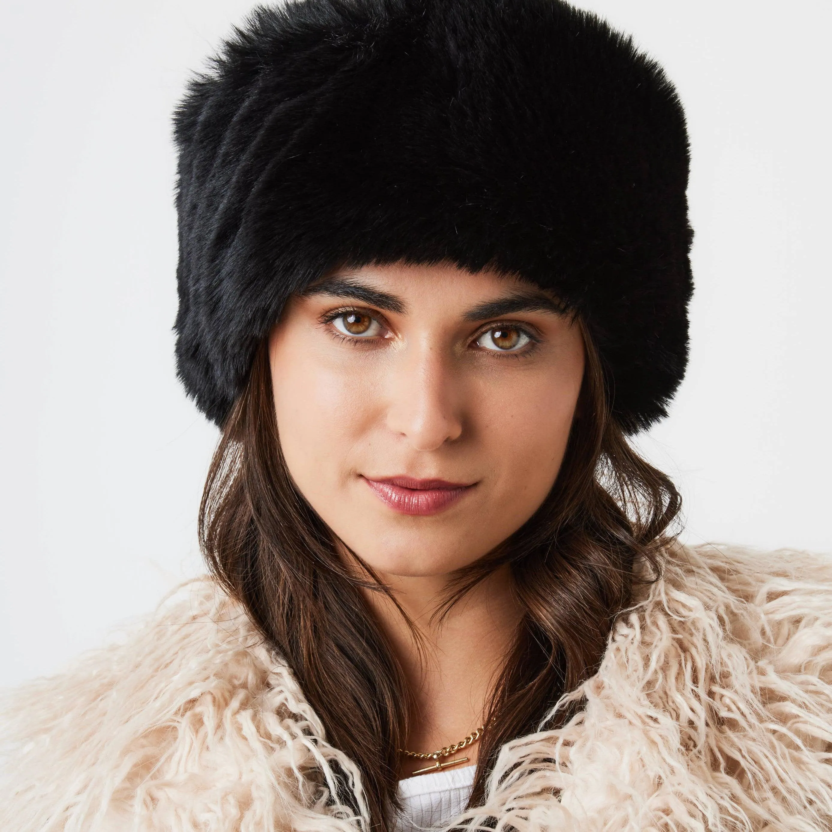 Diana Super Fluffy Faux Fur Headband