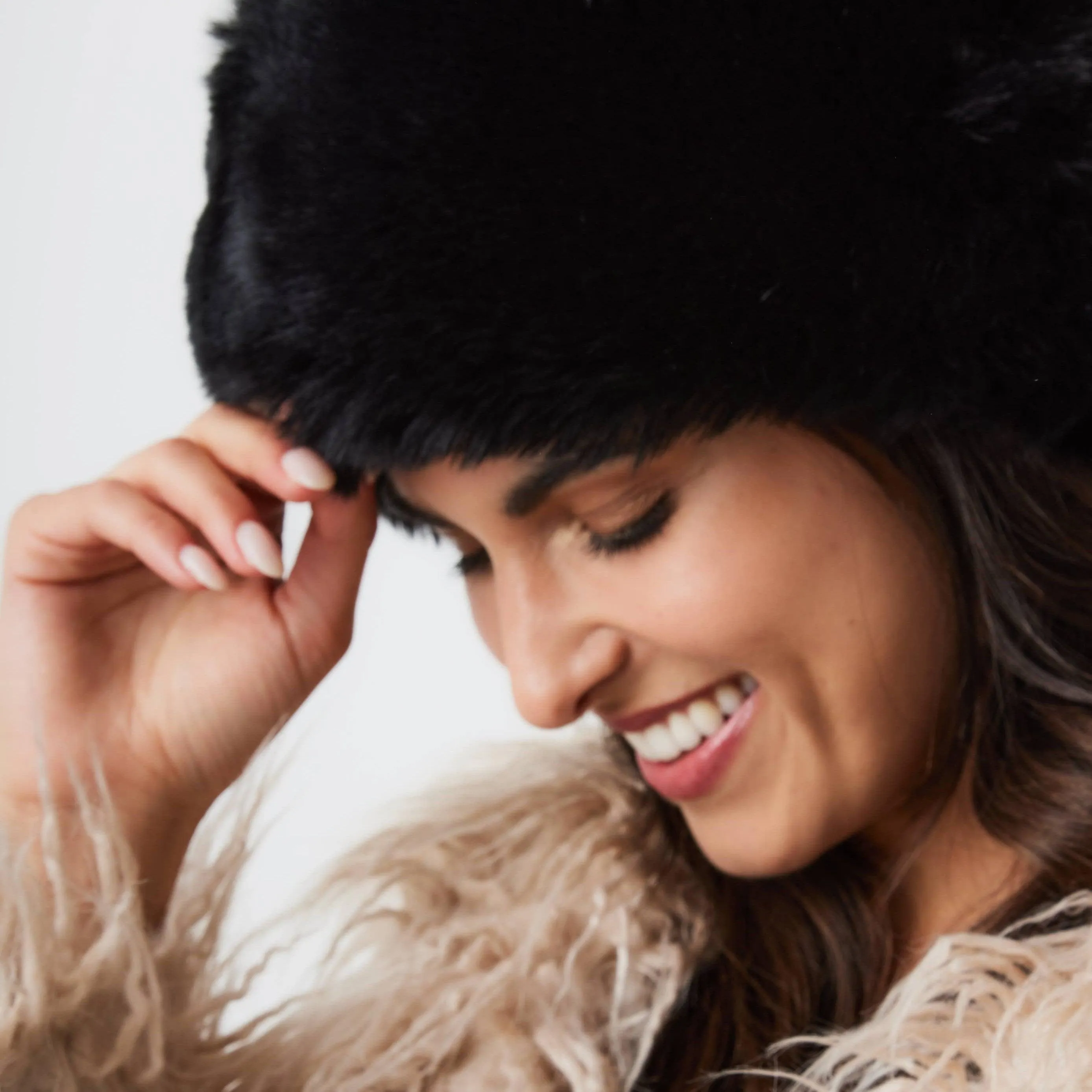 Diana Super Fluffy Faux Fur Headband