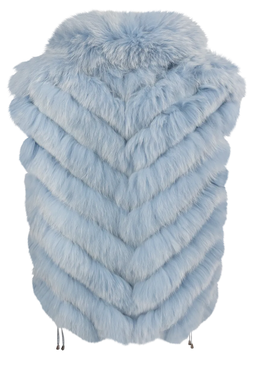 Diomi Fox Fur Vest