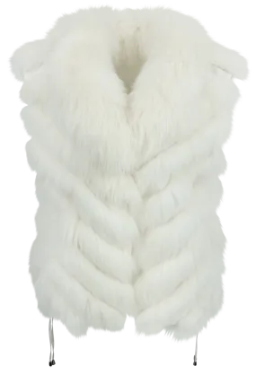 Diomi Fox Fur Vest