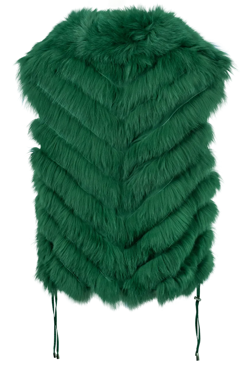 Diomi Fox Fur Vest