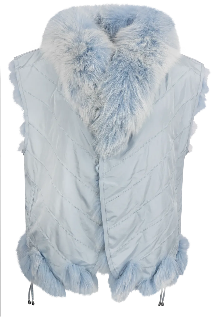 Diomi Fox Fur Vest