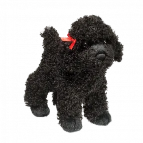 Douglas Gigi Black Poodle 8"