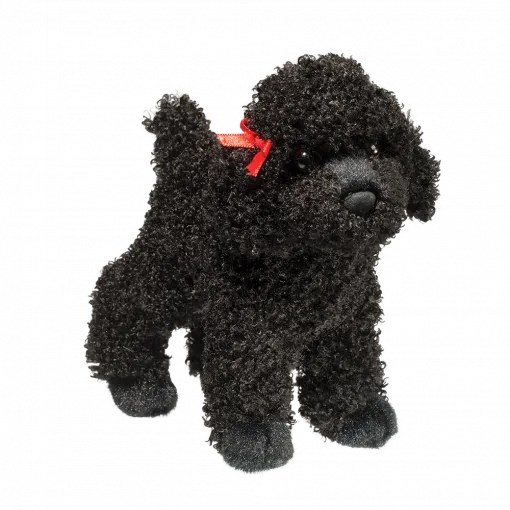 Douglas Gigi Black Poodle 8"