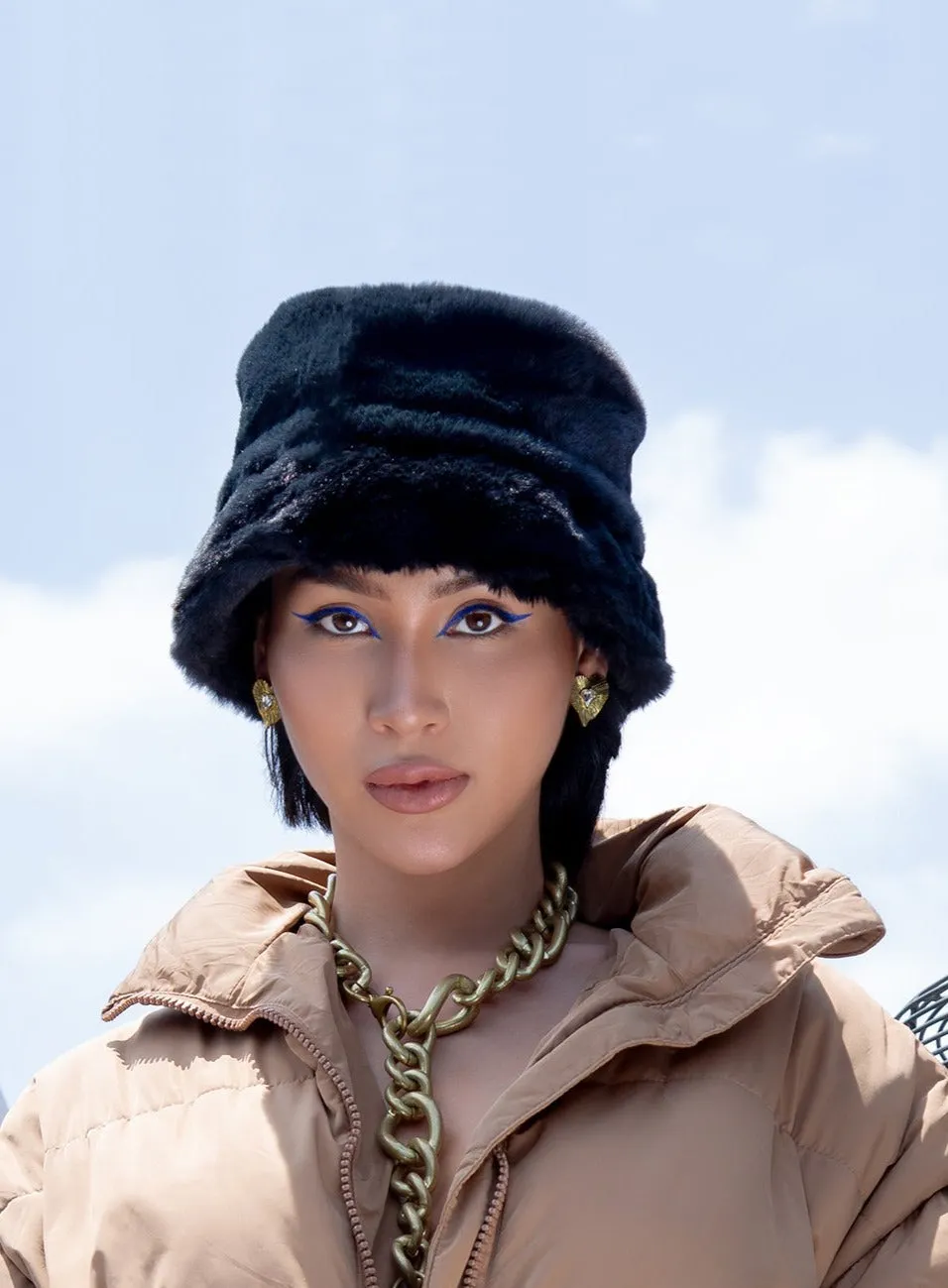 Faux Fur Bucket Hat