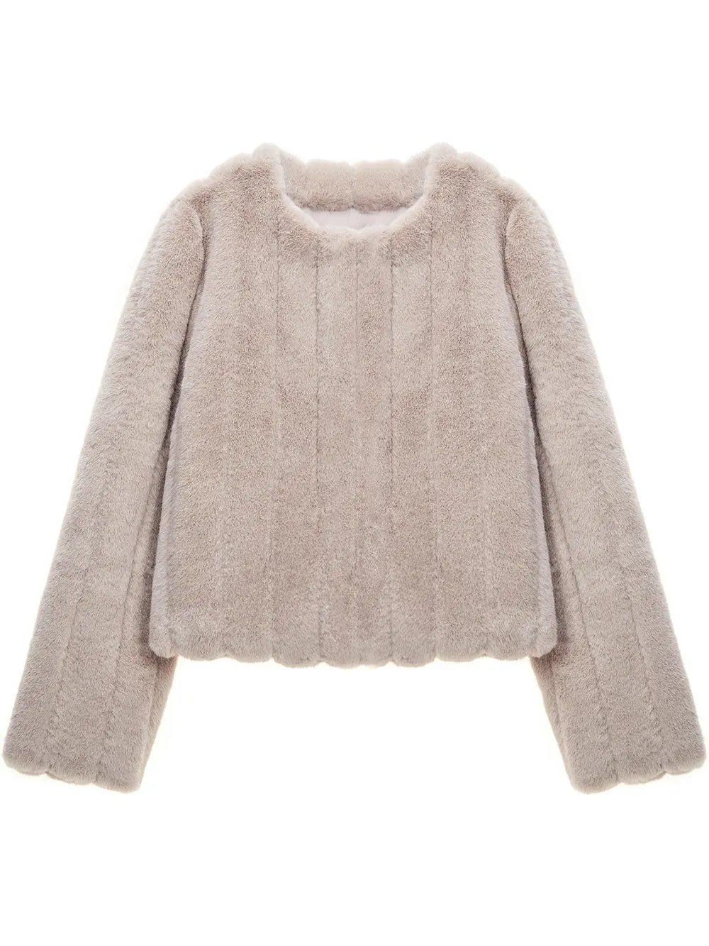 FAUX FUR JUE SHORT JACKET