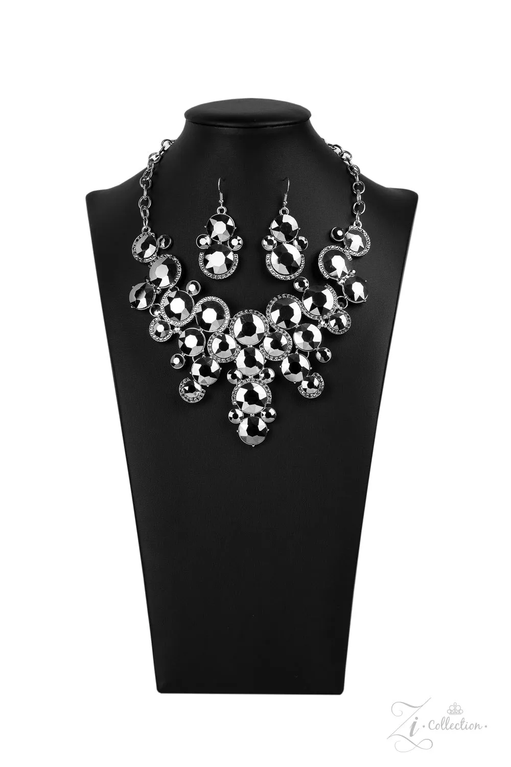 Fierce 2020 - Paparazzi Accessories Exclusive Zi Collection Necklace and Matching earrings