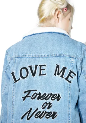 Forever Or Never Denim Jacket