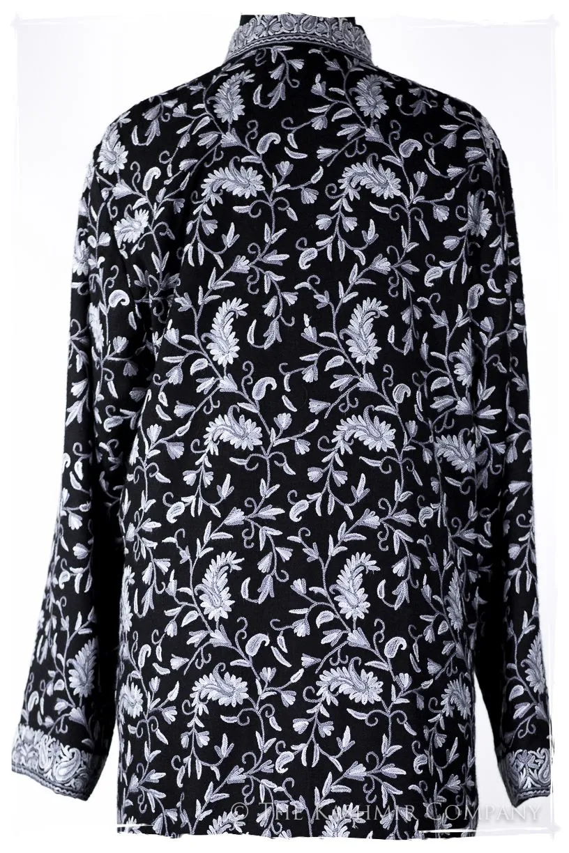 Française Nuances de Gracé Paisley Secret Garden Wool Coat