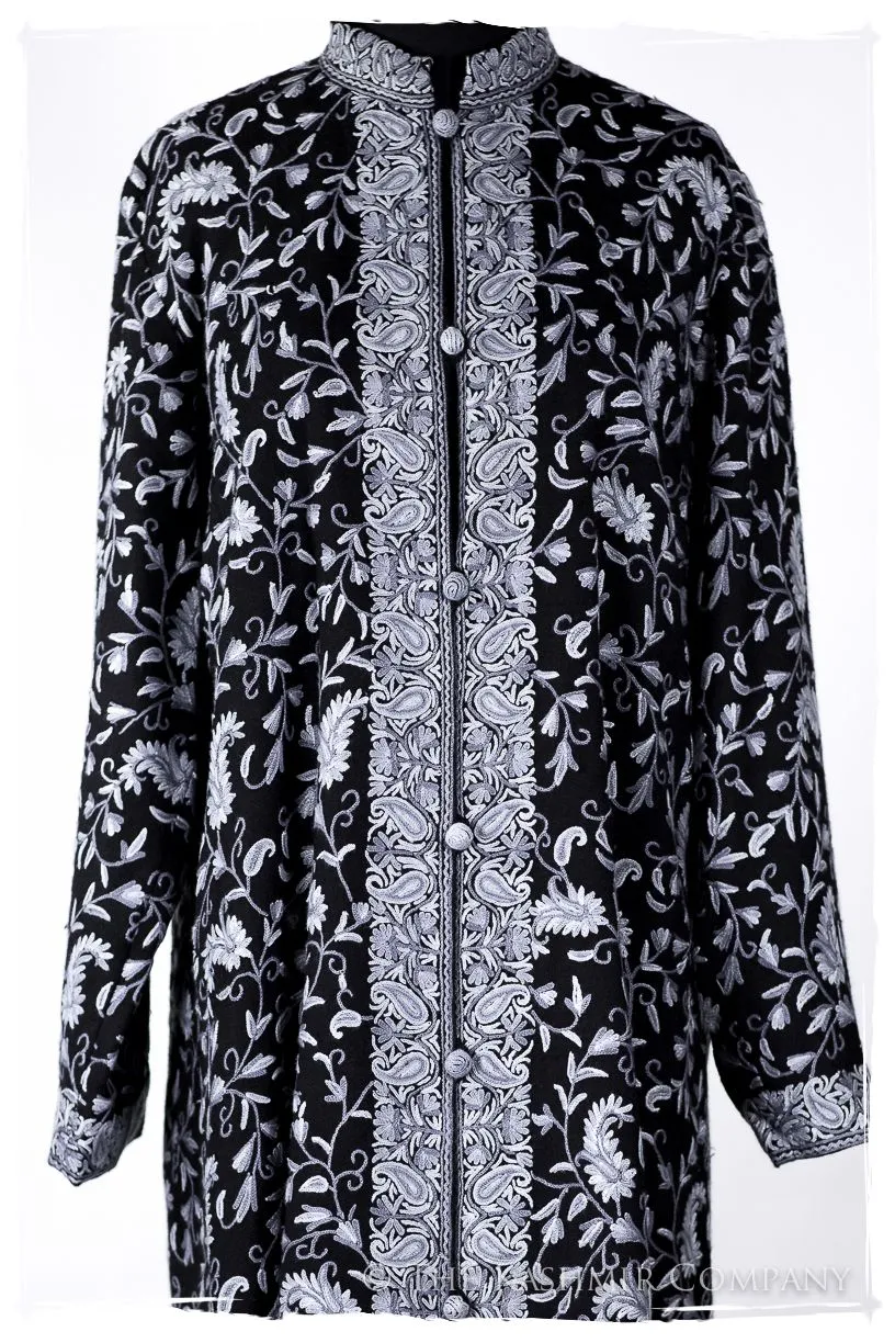 Française Nuances de Gracé Paisley Secret Garden Wool Coat