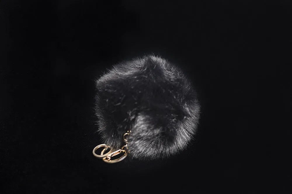 Fur Key Chains/Purse Charms