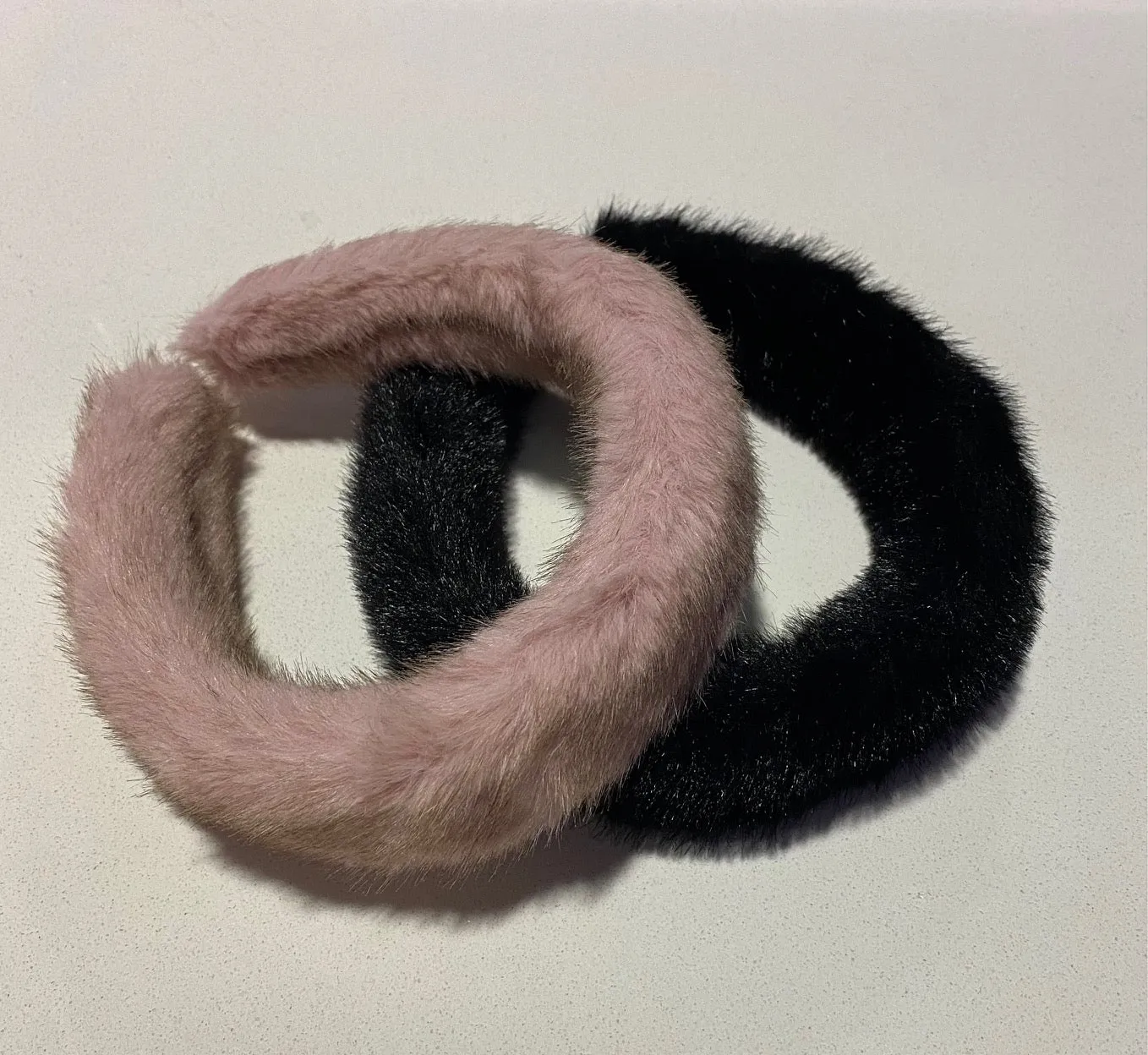 Fur Padded Headbands- Assorted