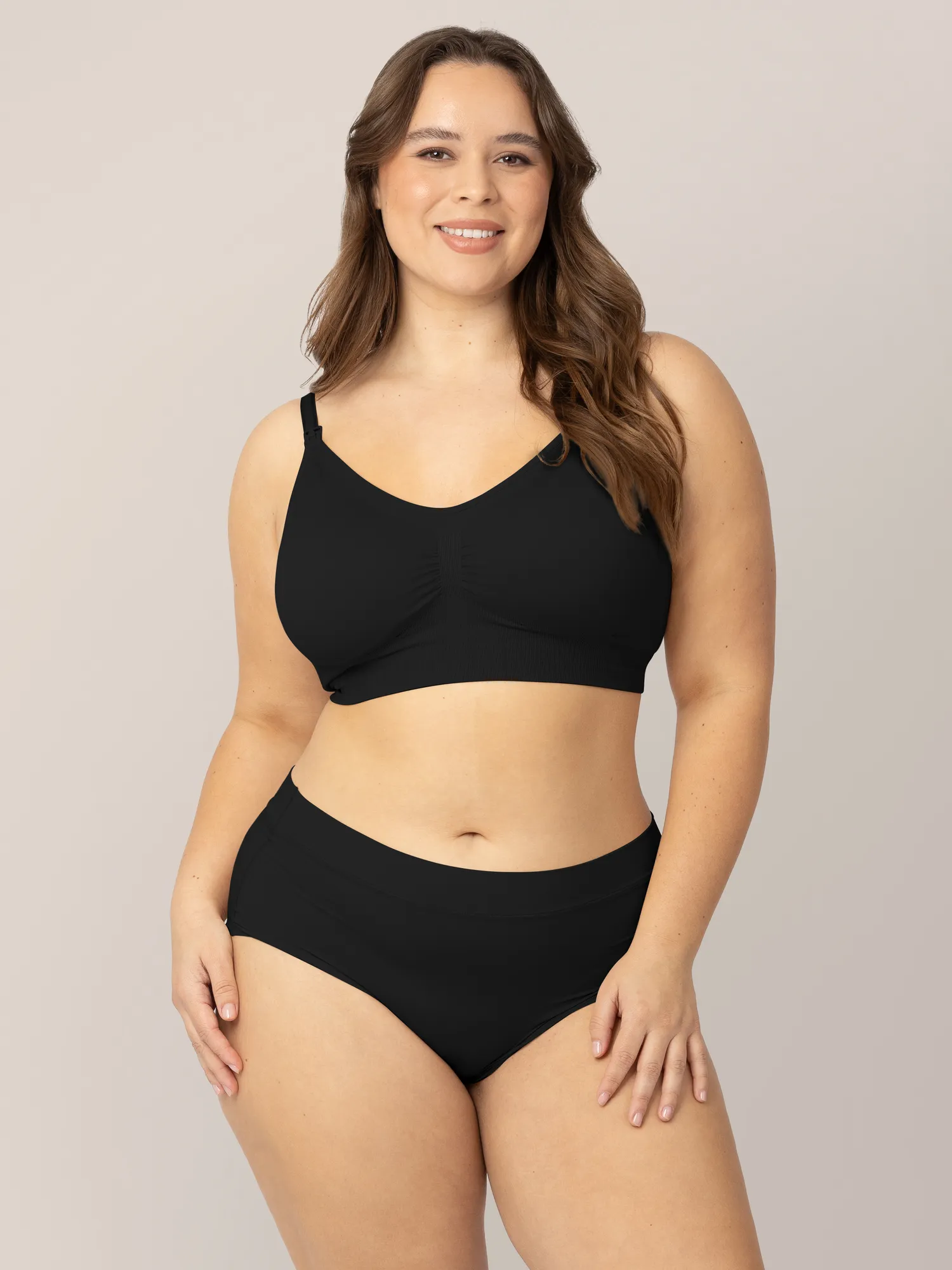 Grow with Me™ Maternity & Postpartum Brief | Black