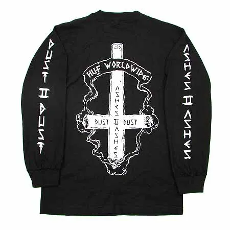 HUF Ashes To Ashes Long Sleeve T Shirt