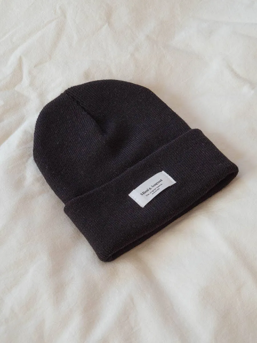 Intemporel Black Beanie