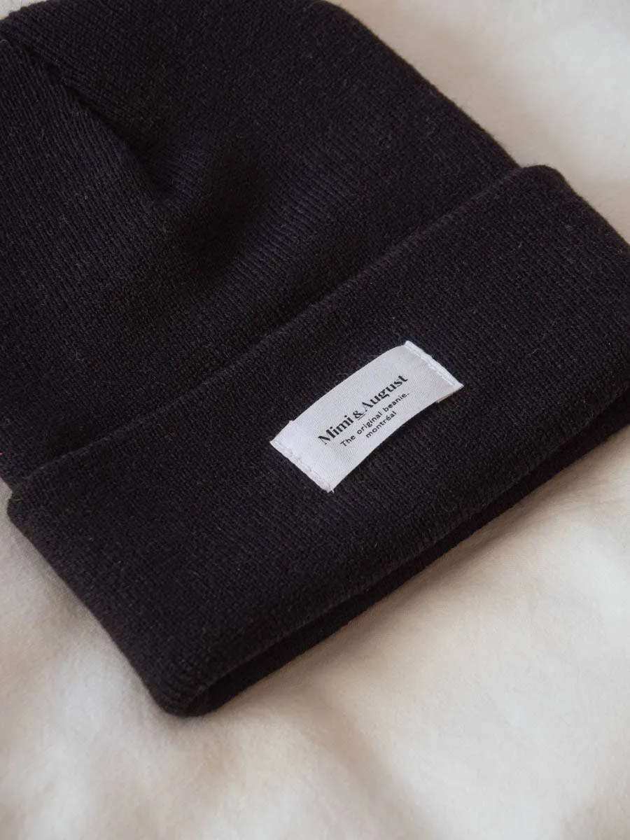 Intemporel Black Beanie