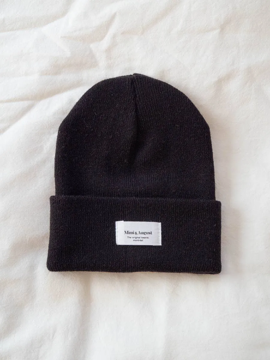 Intemporel Black Beanie