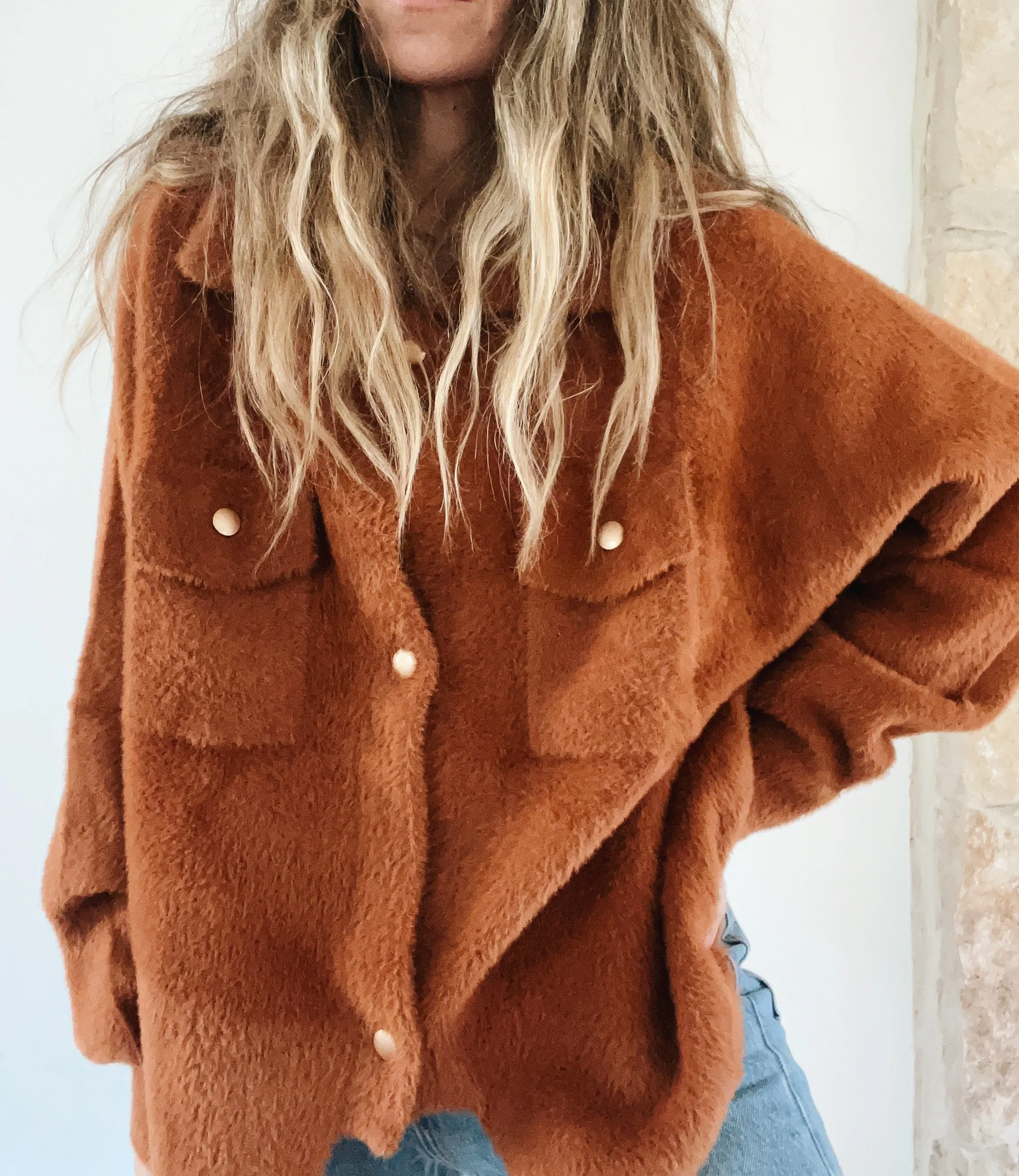 Leigha faux fur Coat