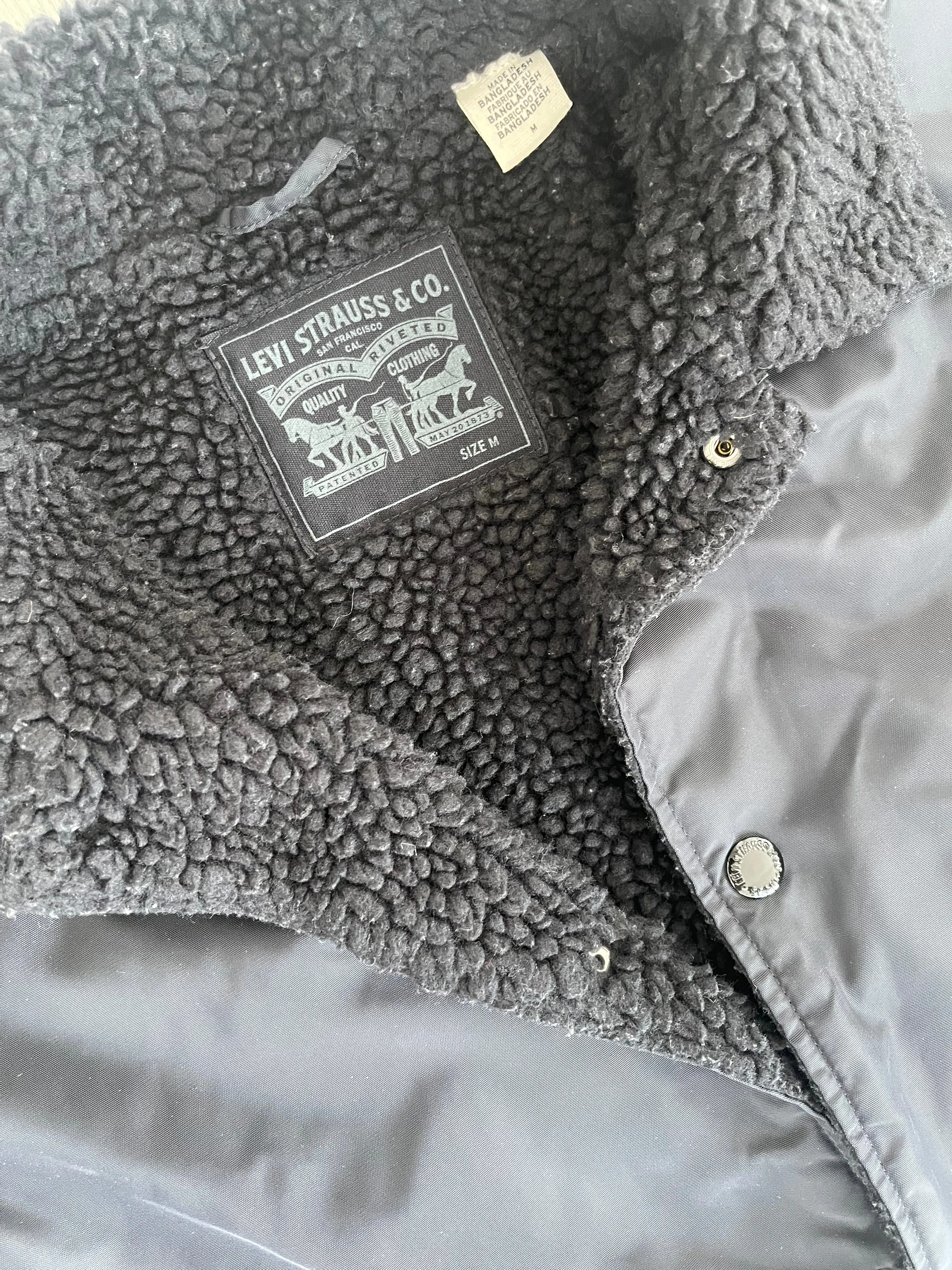 Levis Sherpa Jacket M