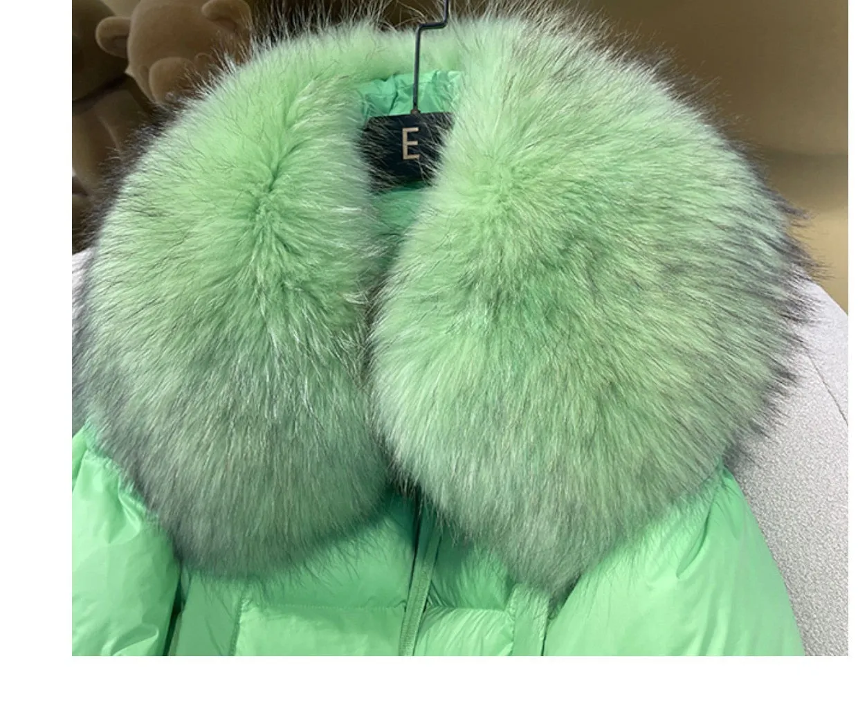 Luxx Fur Loose Down Jacket