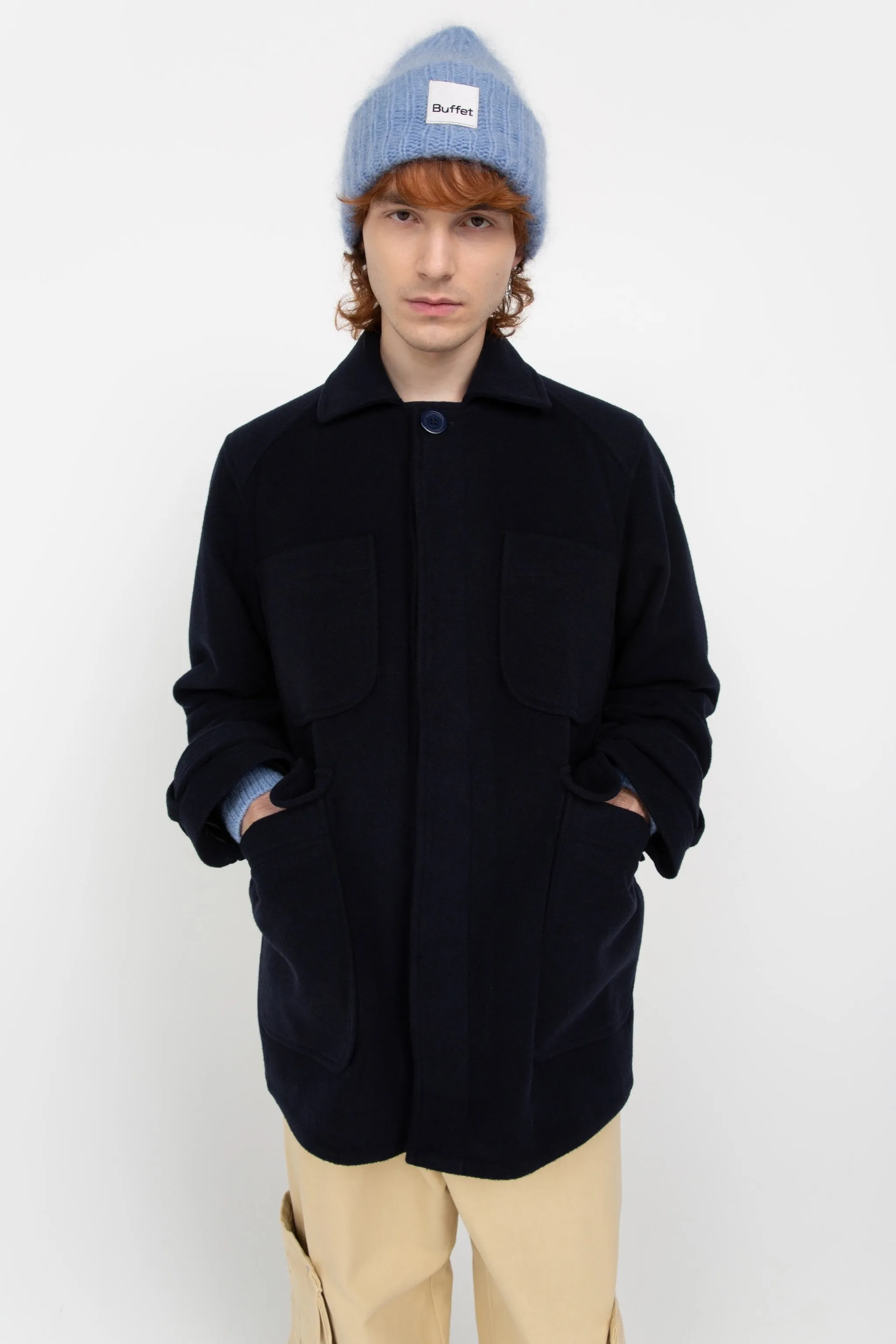 Navy men's coat