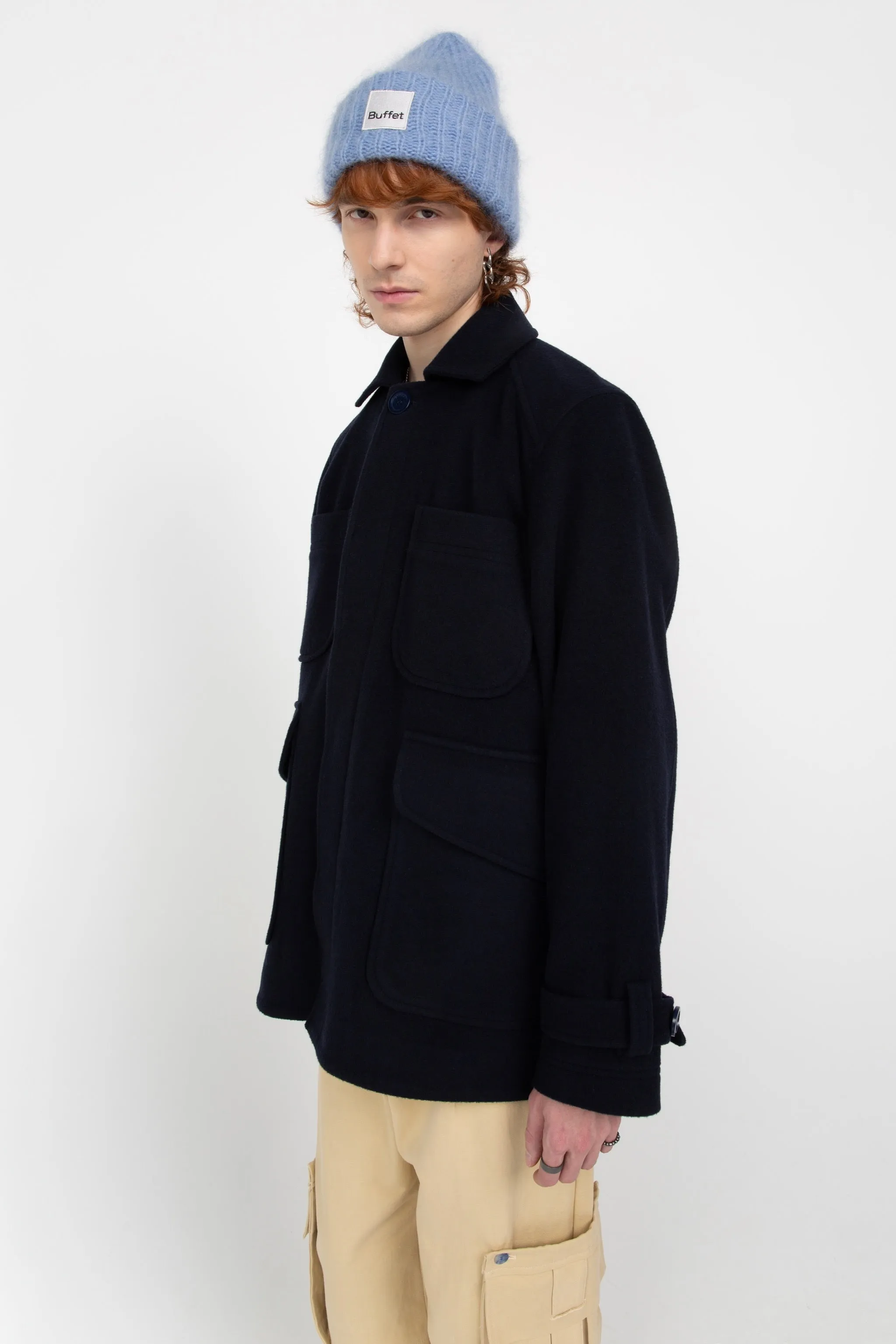 Navy men's coat