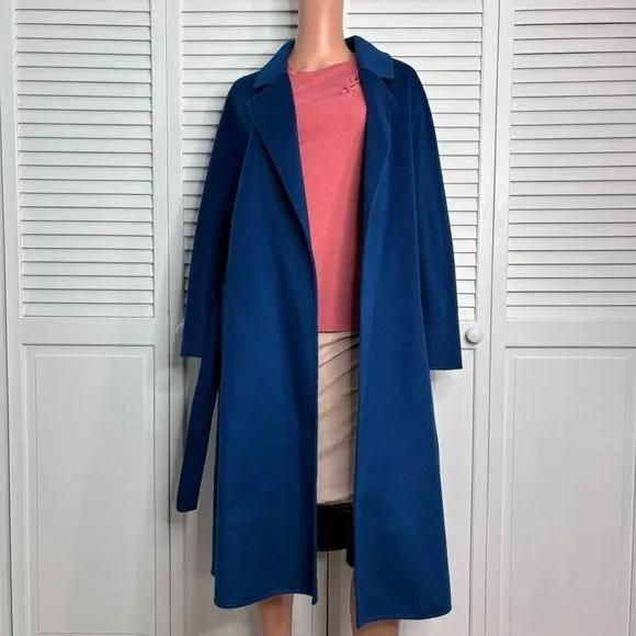 *NEW* PISSENLIT Royal Blue The Classic Wrap Coat Size 4