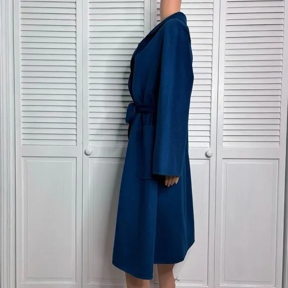 *NEW* PISSENLIT Royal Blue The Classic Wrap Coat Size 4