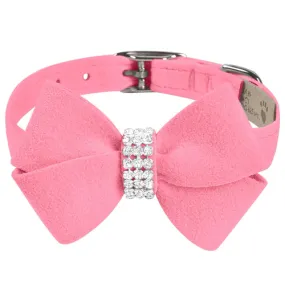 Nouveau Bow Collar — Perfect Pink