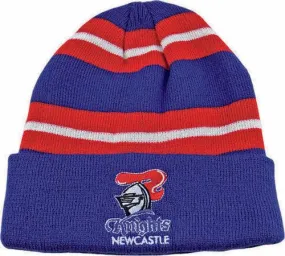 NRL Wozza Beanie - Newcastle Knights - Warm - Winter Hat - Adult