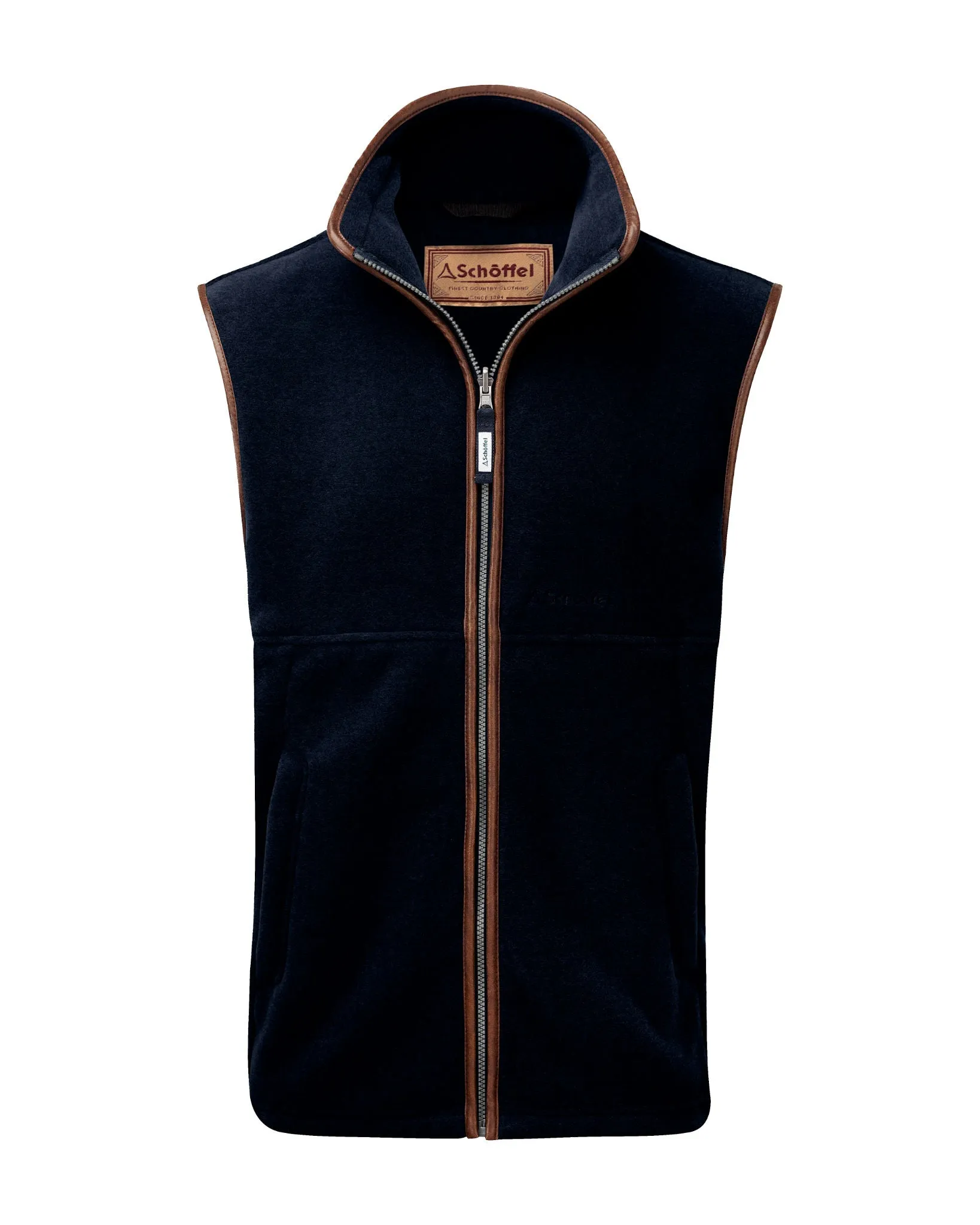 Oakham Navy Fleece Gilet