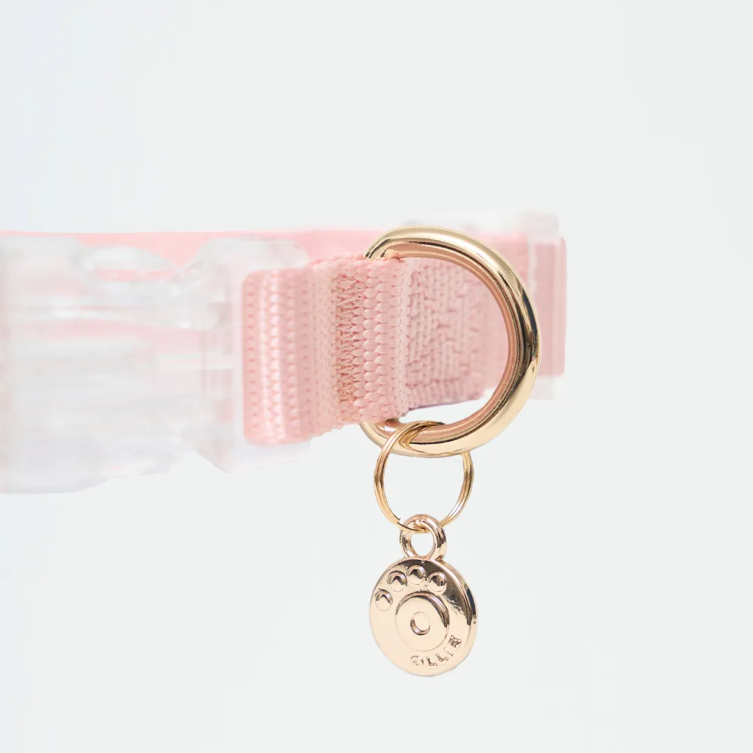 Ollie Walkies: Aero Paw - Rose Quartz (Collar)